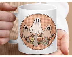 Mok Geest Paddestoel Mok, Spooky Herfst Decor, Cottagecore Thee Koffie Cup, Halloween Cadeau Idee, Heksachtig Thema, Unieke Mokken