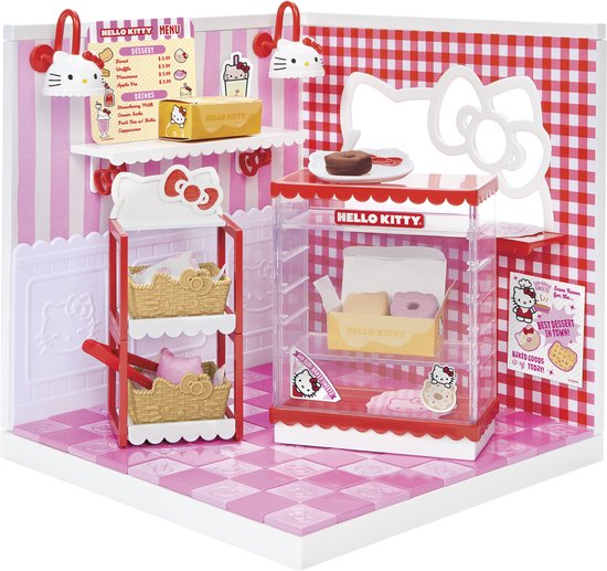 Miniverse Make It Mini Spaces™ Hello Kitty® - Set de Bricolage - Kit de Construction - Crée Ta Propre Mini Chambre de Rêve Hello Kitty