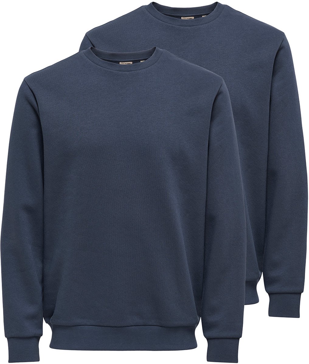 Only & Sons Heren sweatshirt 2 pack Ceres