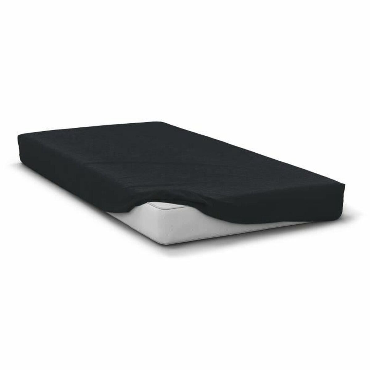 Verstelbaar onderlaken HOME LINGE PASSION HP72107 Zwart 140 x 190 cm Bed van 140 140 x 190 + 30 cm