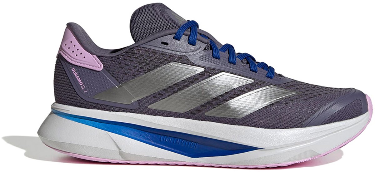 Adidas Duramo Sl 2 Hardloopschoenen 2/3 Vrouw Preloved Violet / Iron Met / Bliss Lilac