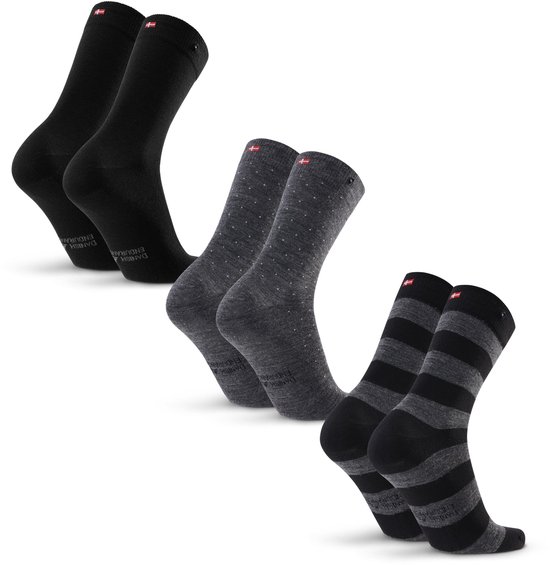 Trek Race Crew Merinowol Fietssokken - Zwart