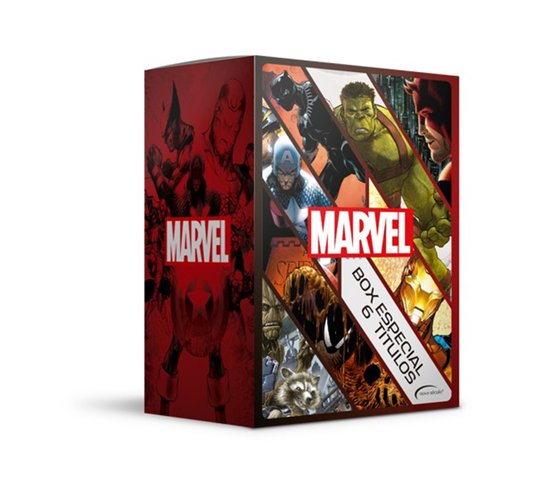 Box Marvel - 6 Títulos - cover