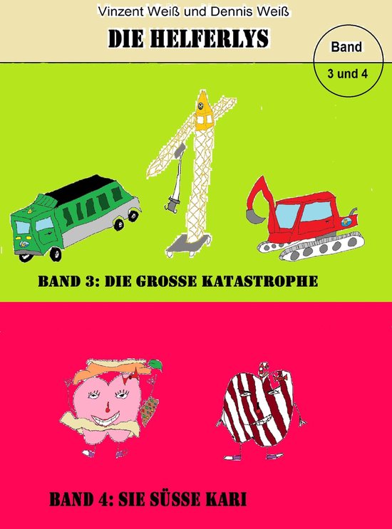 Die Helferlys Band 3 und 4 - cover