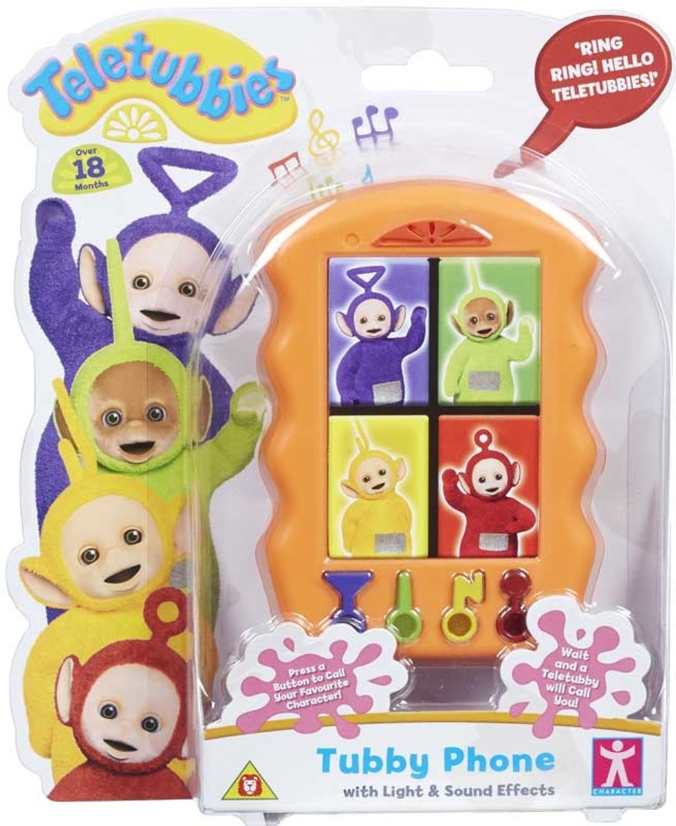 Chillfactor Teletubbies tubby phone - teletubby telefoon