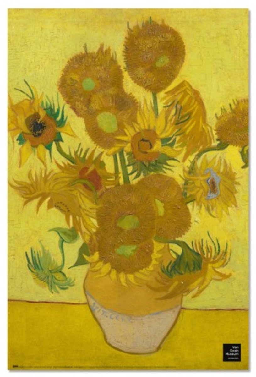 Grupo Erik Poster Vincent van Gogh - Sunflowers 61x91,5cm Divers