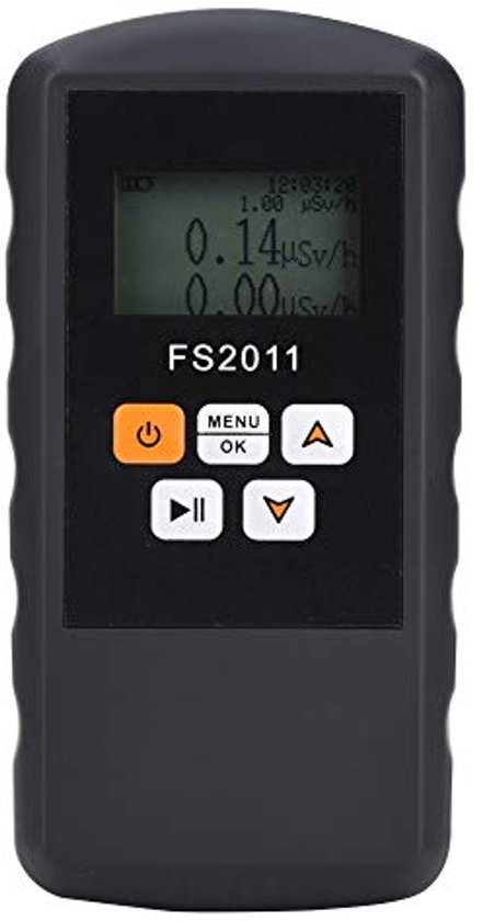 Foto: Geigerteller kernstralingsdetector lcd display stralingsmeter ray gamma nucleaire stralingsdetector stralingsmonitor radioactief alarm