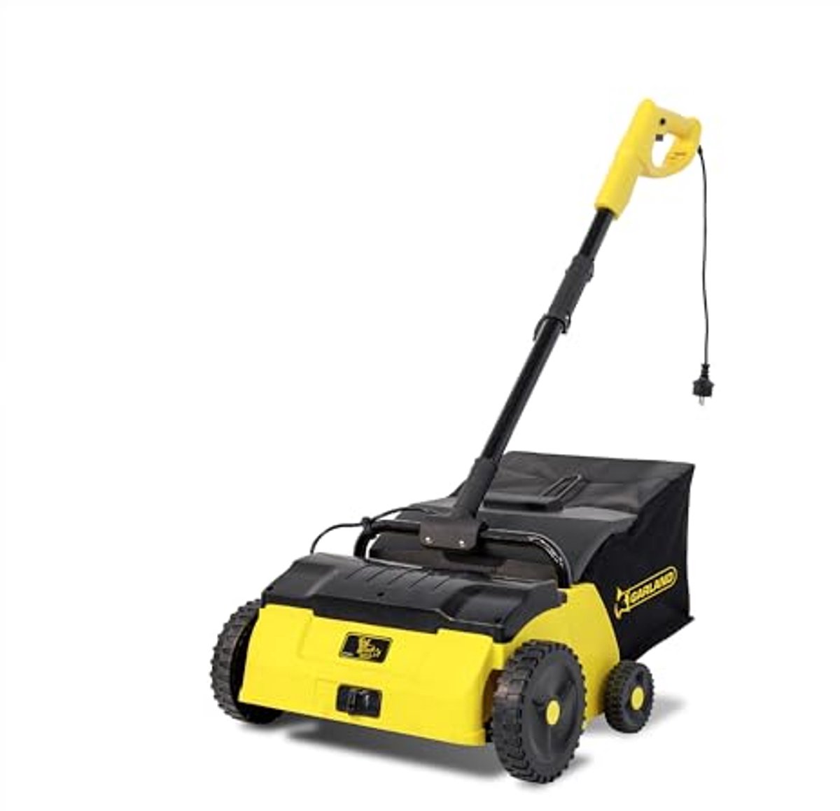 Kunstgrasveger Elektrisch 1400 Watt | Plug-in Graszakkersmachine met Draaibaar Stuur en 30 cm Werkbreedte
