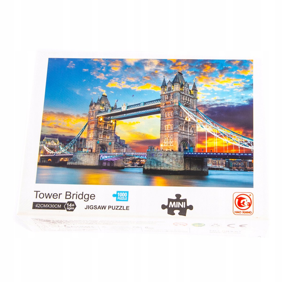 Minipuzzel 1000 stukjes - Tower Bridge Londen