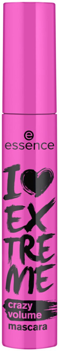 essence I Love Extreme Mascara Crazy Volume - 3 x 12 ml - Voordeelverpakking