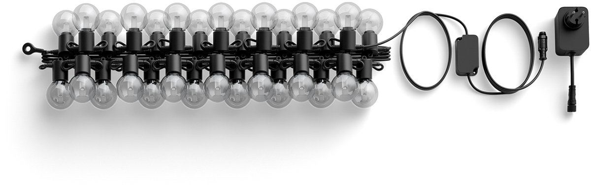 Philips Hue Festavia outdoor lichtsnoer met globe-lampen – 21 meter – 30 lampen – foto 8