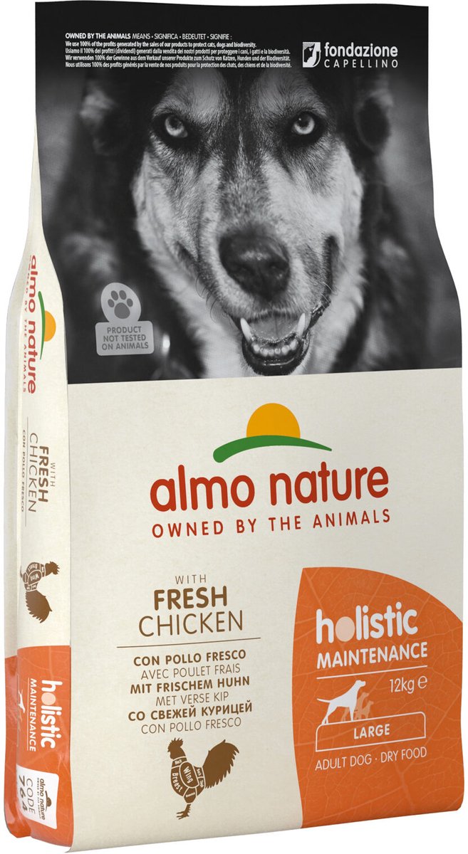 Almo Nature Almo Nature Holistic Maintenance Hondenvoer - Kip - M - 12 kg