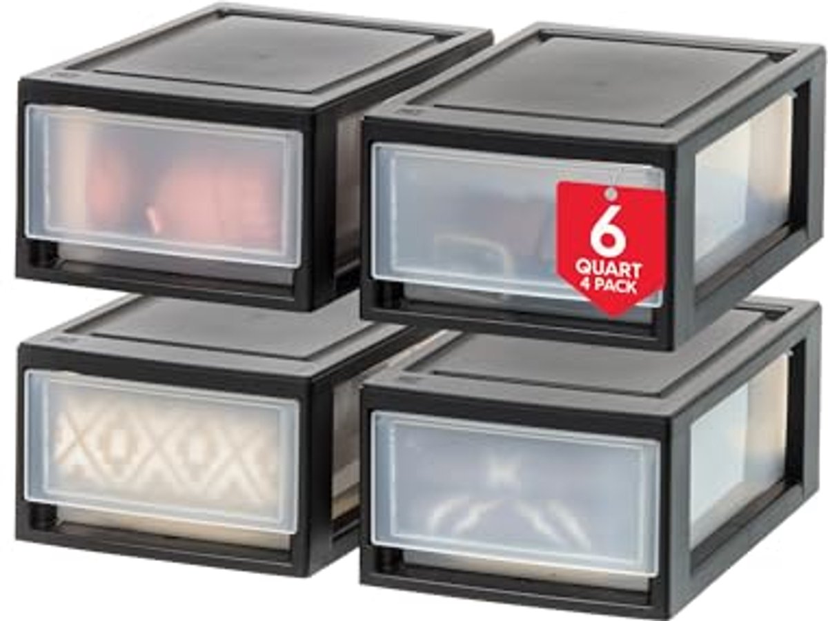 Opbergtoren voor Kantoor en Schoenen - Set van 4 Keuken en Eethoek Organizer
