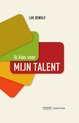 Boek "Ik kies voor mijn talent" door LUK DEWULF met overlappende gekleurde kaarten in groen, rood, oker en oranje.