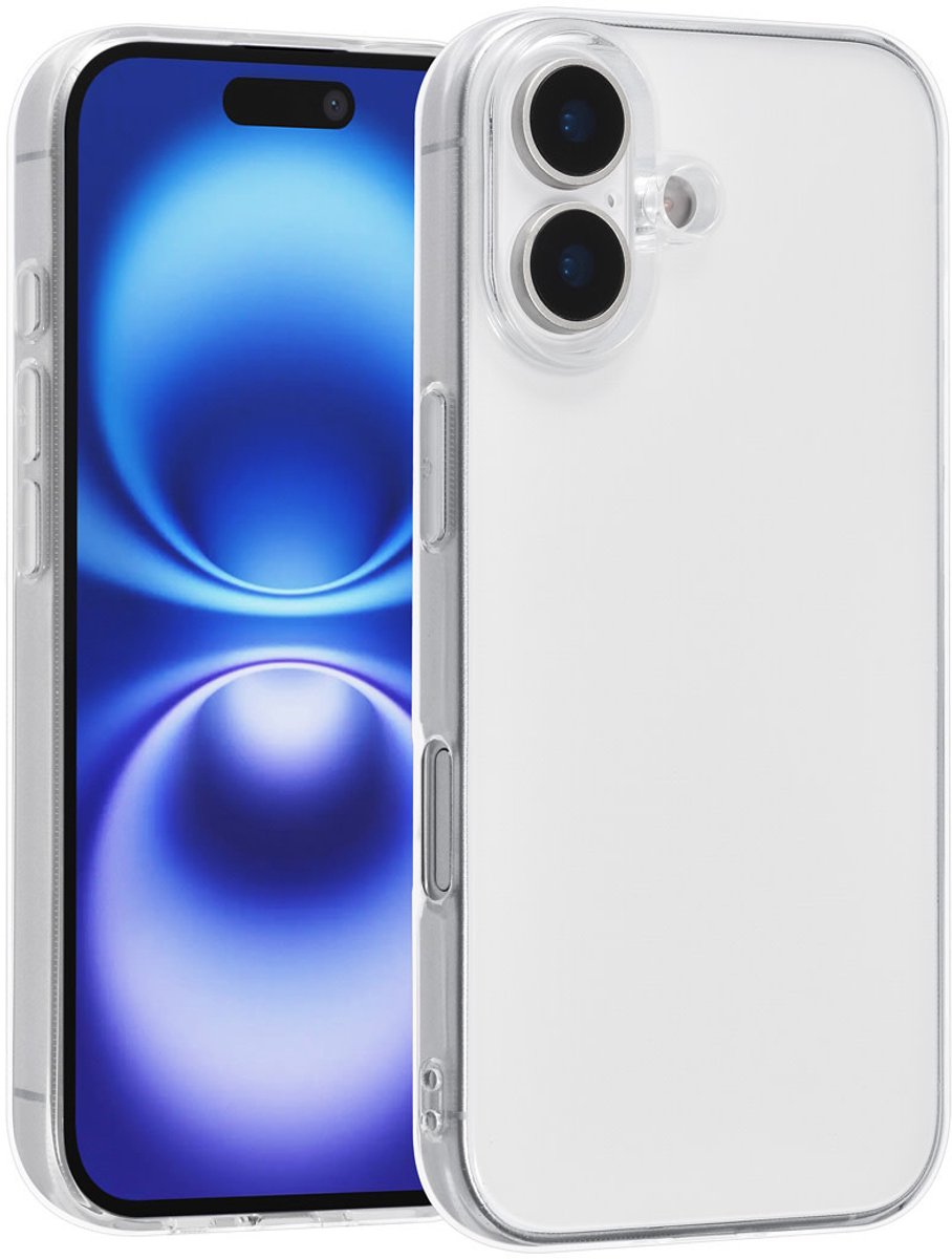 TUNIQ Back cover voor iPhone 17 - Transparent - Slanke Pasvorm - Valbescherming