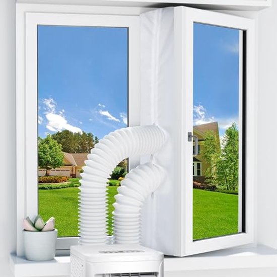 Raamafdichting Mobiele Airconditioner 400 cm Oxford Stof 210D Warmte Isolatie Energiezuinig