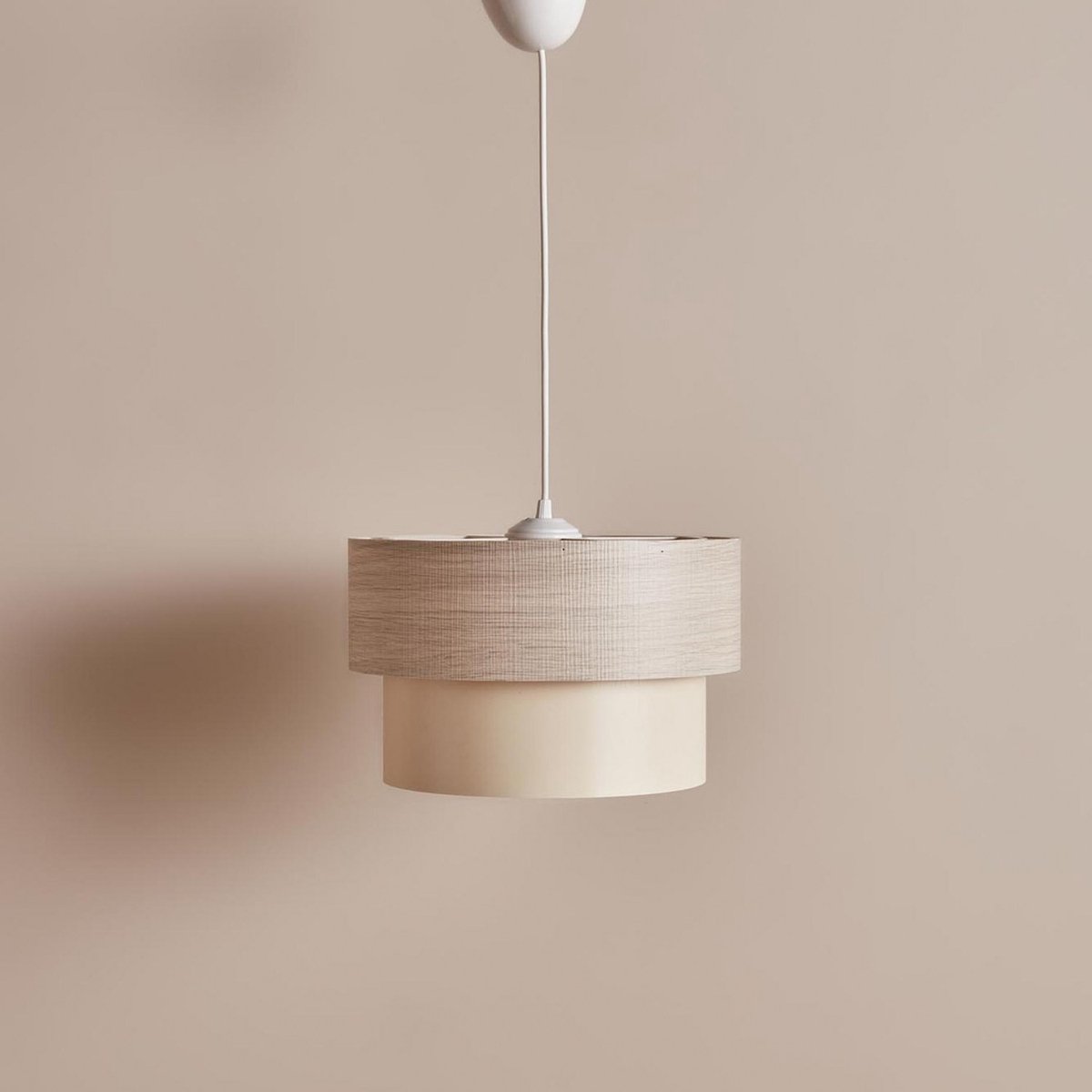 Asir - Kroonluchter - Beige - 30 x 30 x 70 cm