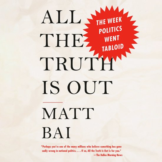 All the Truth Is Out - cover