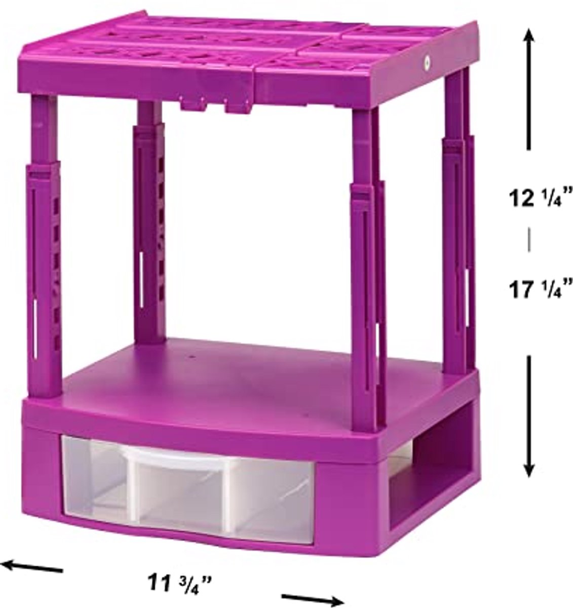 Verstelbare Plank en Lade voor School Lockers - Magenta