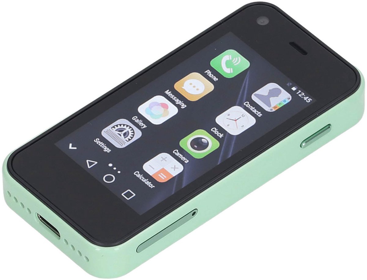 Sudroid Mini Smartphone - World's Smallest Mobile Phone, 2.5 Inch, Quad Core, 1GB + 8GB, 5MP Dual SIM, HD Unlocked 3G Mobile Phone with Protective