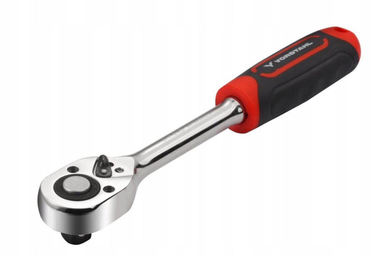 Vorstahl 1/2" Ratelsleutel 45 Tanden CrV/CrMo - 25.5cm