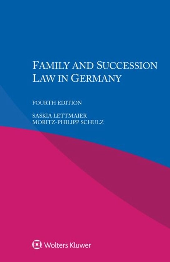 Family and Succession Law in Germany - cover