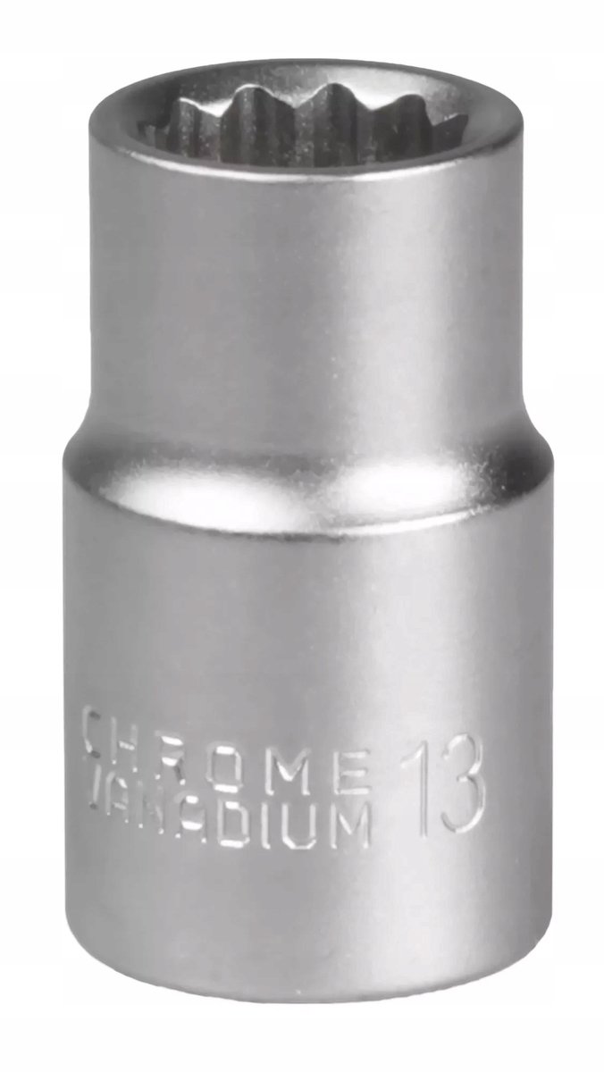 MJW 12-kant Dop 1/2" 13mm CrV - Professionele Dop