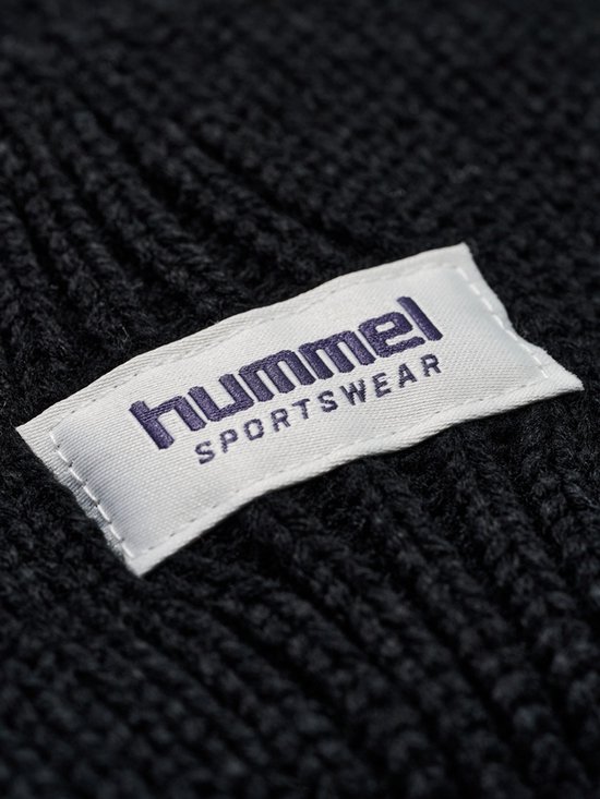 Hummel Kinder Heavy Rib Knit Beanie 229960 Black | bol