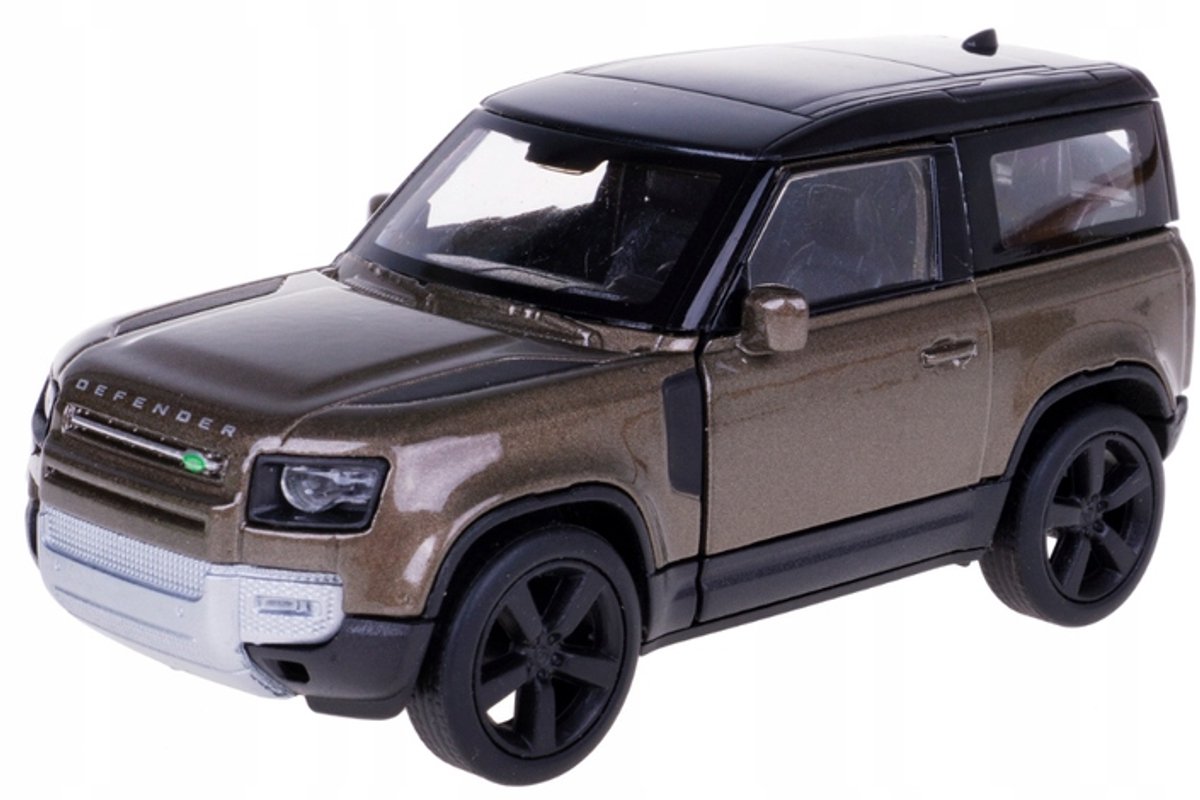 Welly Land Rover Defender Metaal Model 1:34 - Grijs