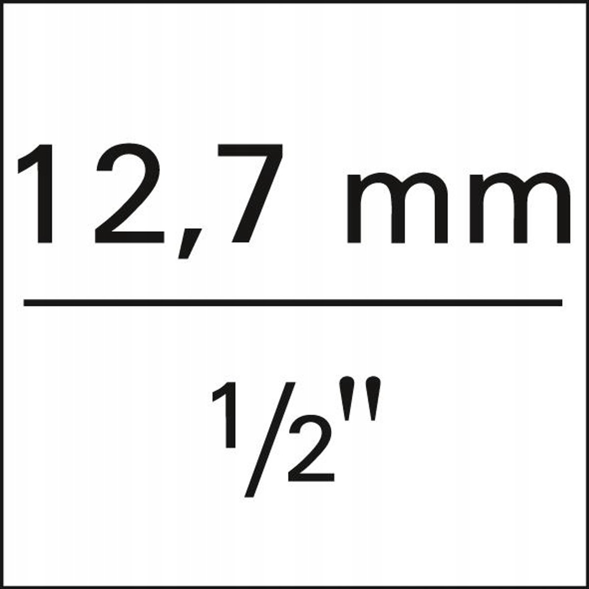 Dopsleutel Bougies 1/2" 16mm - Chroom-Vanadiumstaal