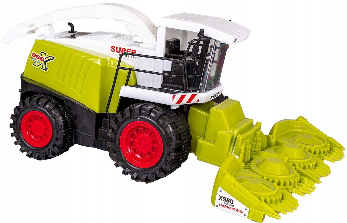Smily Play Aangedreven Combineer Tractor Speelgoed 3+