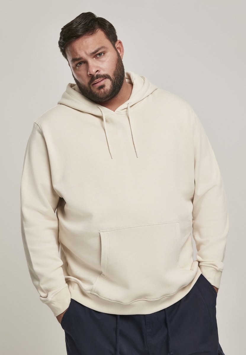 Urban Classics Organic Basic Hoodie/trui S Creme