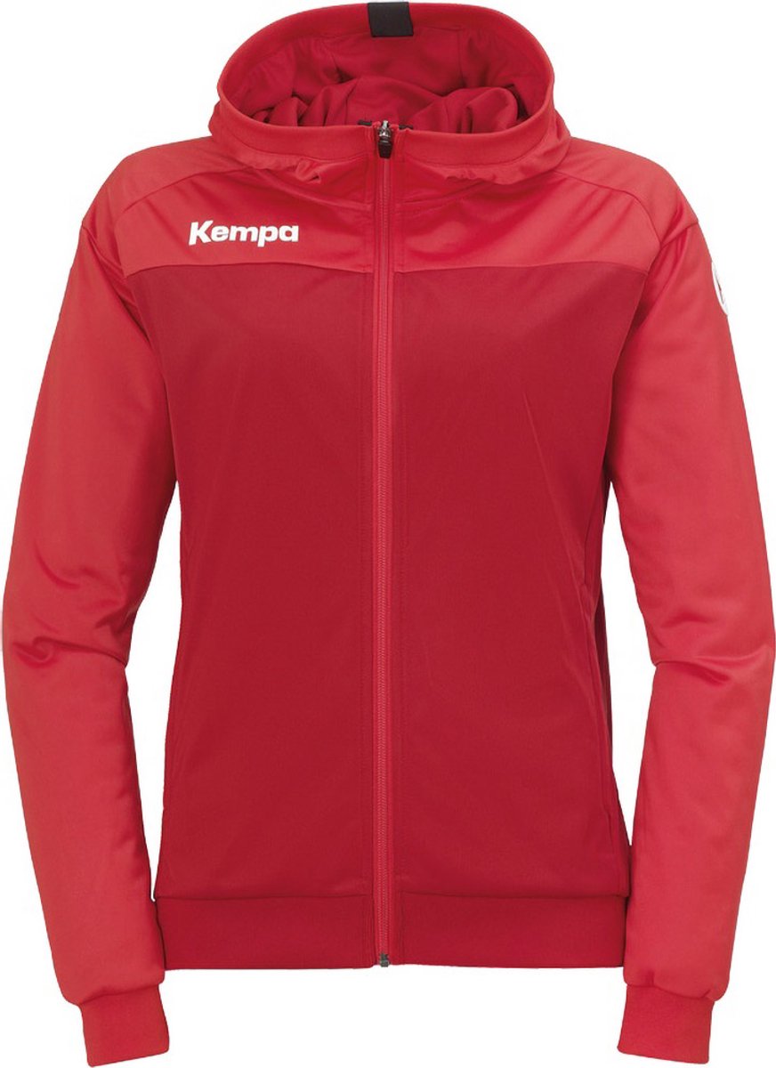 Kempa Prime Multi Jacket Dames - sportvest - rood