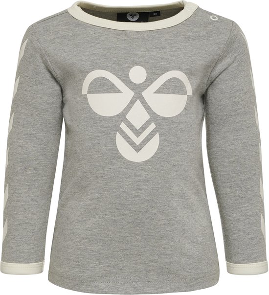 T-shirt à manches longues Flipper Kinder Hummel, gris chiné - 68