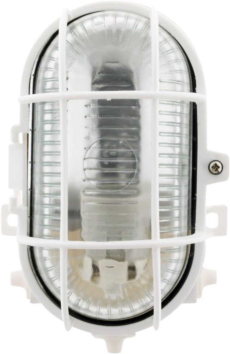 Ovale Buitverlichting 60W IP44 E27 - Duurzame Kunststof Basis voor Tuin en Terras
