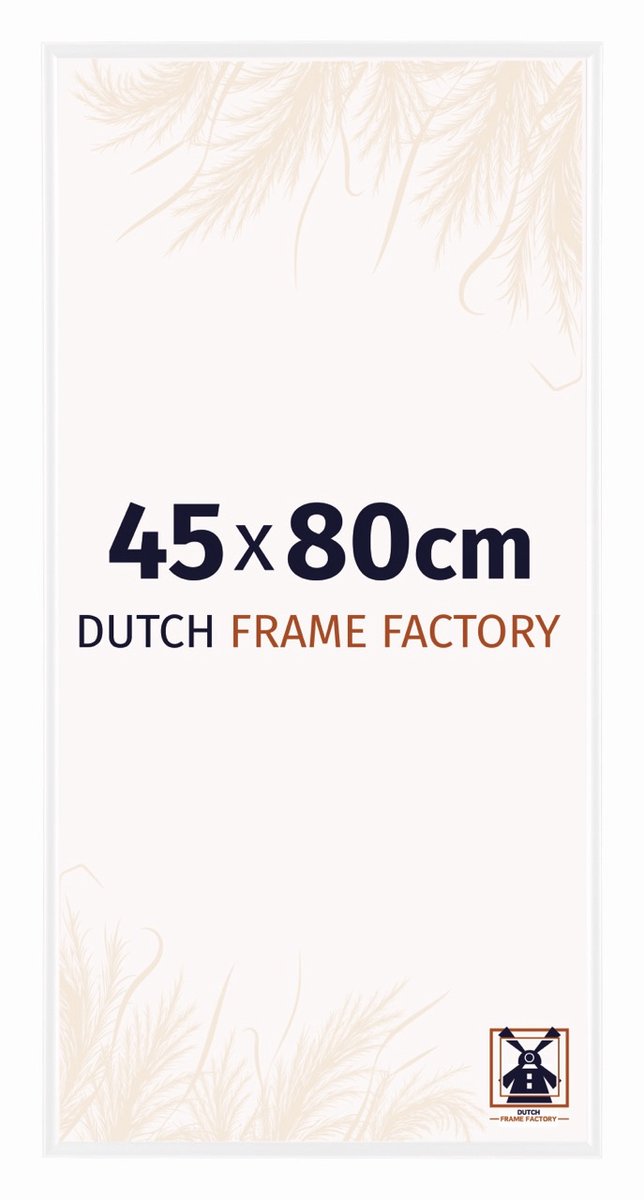 Dutch Frame Factory Fotolijst 45x80 cm - Kunststof - Wit Hoogglans - Easy