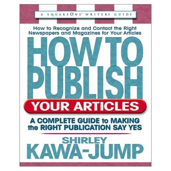 How to Publish Your Articles - cover