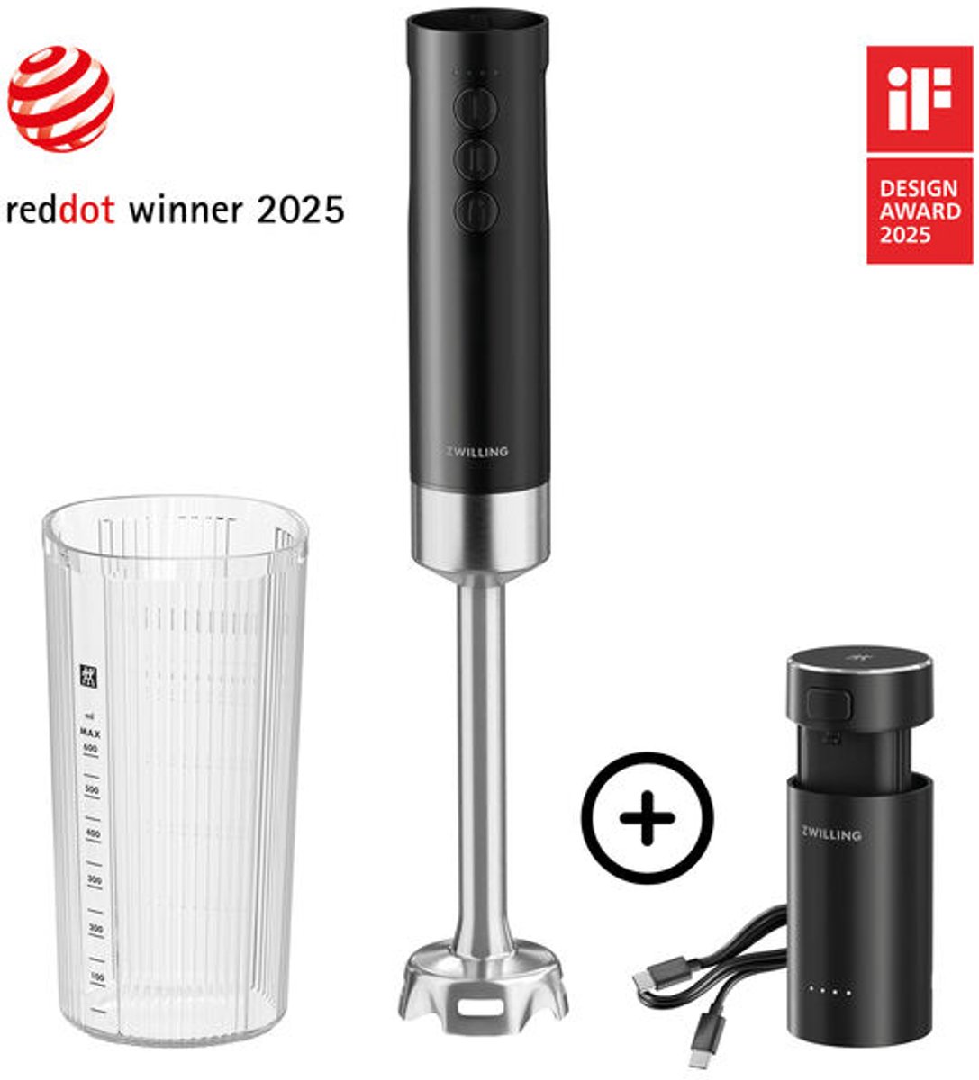 ZWILLING 1030457 mixer Handmixer 250 W Zwart