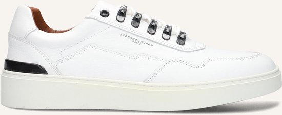 STEFANO LAURAN Lj2502 Sneakers - Leer - Heren - Wit - Maat 42
