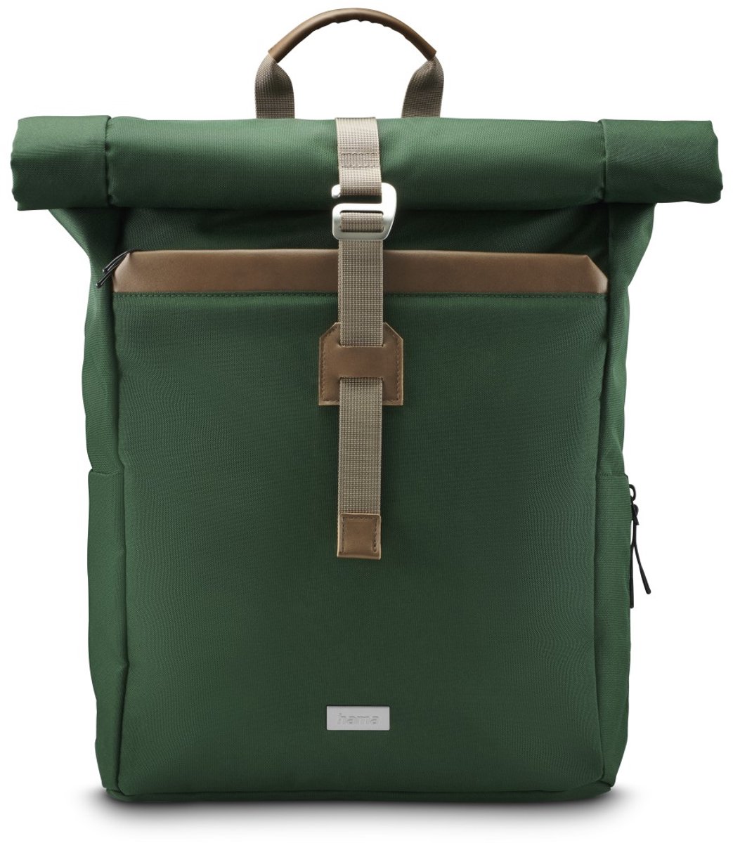 Hama Silvan laptoprugzak - 16,2inch - Roltop - Groen