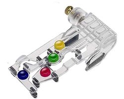 Gitaarakkoordhulp - Gitaarassistentie - Praktisch Eén-knoop Systeem voor Akoestische en Elektrische Gitaren - 1 - Voor Beginners en Gevorderden Transparent