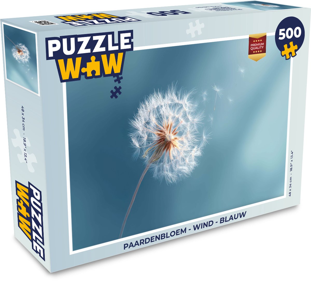 Paardenbloem - Wind - Blauw