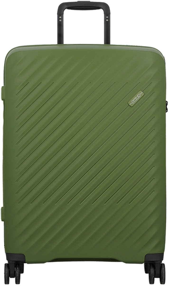 Jump Levante 4 wielen Trolley 65 cm - Harde bagage - TSA slot - olive