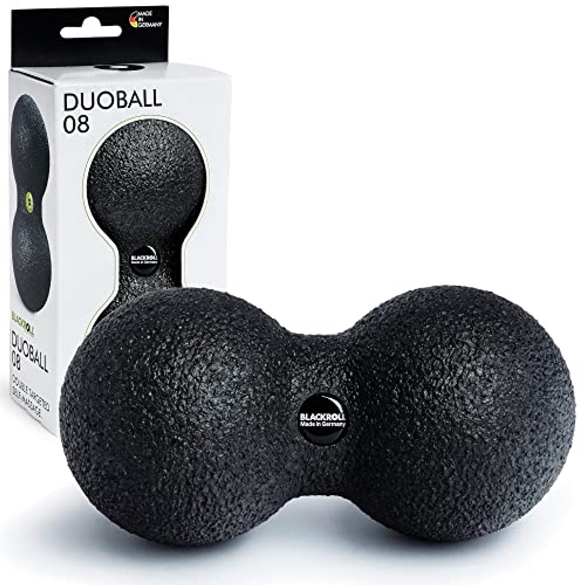 Fascia Duo Ball voor Zelfmassage van Parallelle Spierstrengen - Massagebal met Twee Ballen in Diverse Maten of als Set