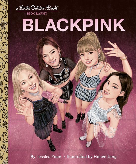 Little Golden Book Biographies - BLACKPINK: A Little Golden  ... - cover