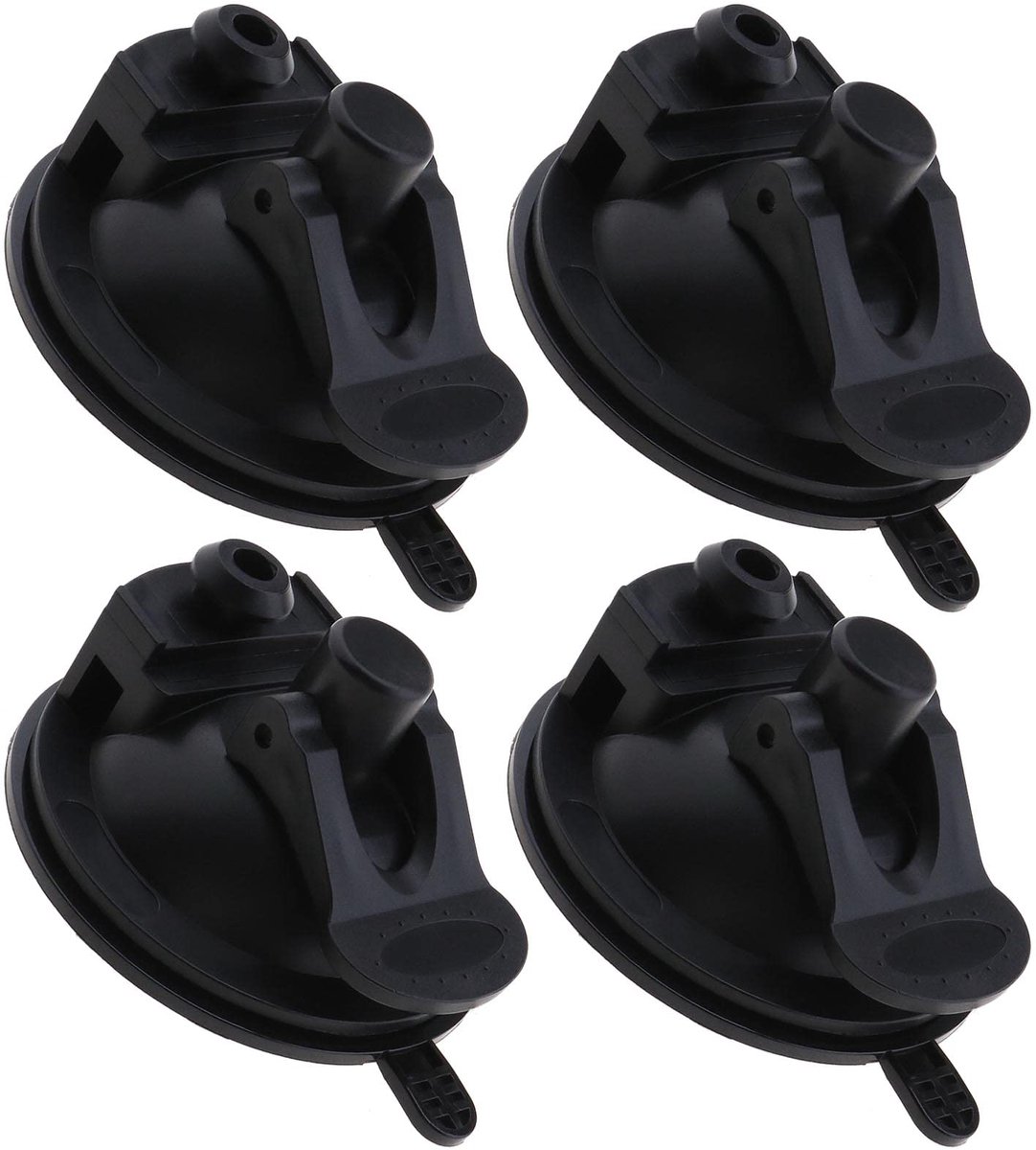 4PCS Heavy Duty Suction Cup Anchor for Car Side Canopy Boat Camping Tarp Outdoor Tent Household Bag Glass Camper Washable Reusable 22lbs/10kg Weight Capacity