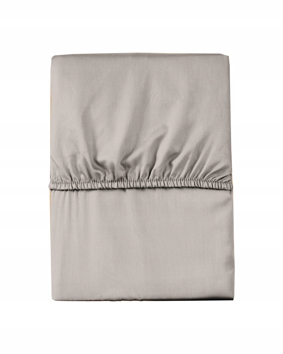 Hoeslaken 90x200cm Beige Microvezel met Elastiek