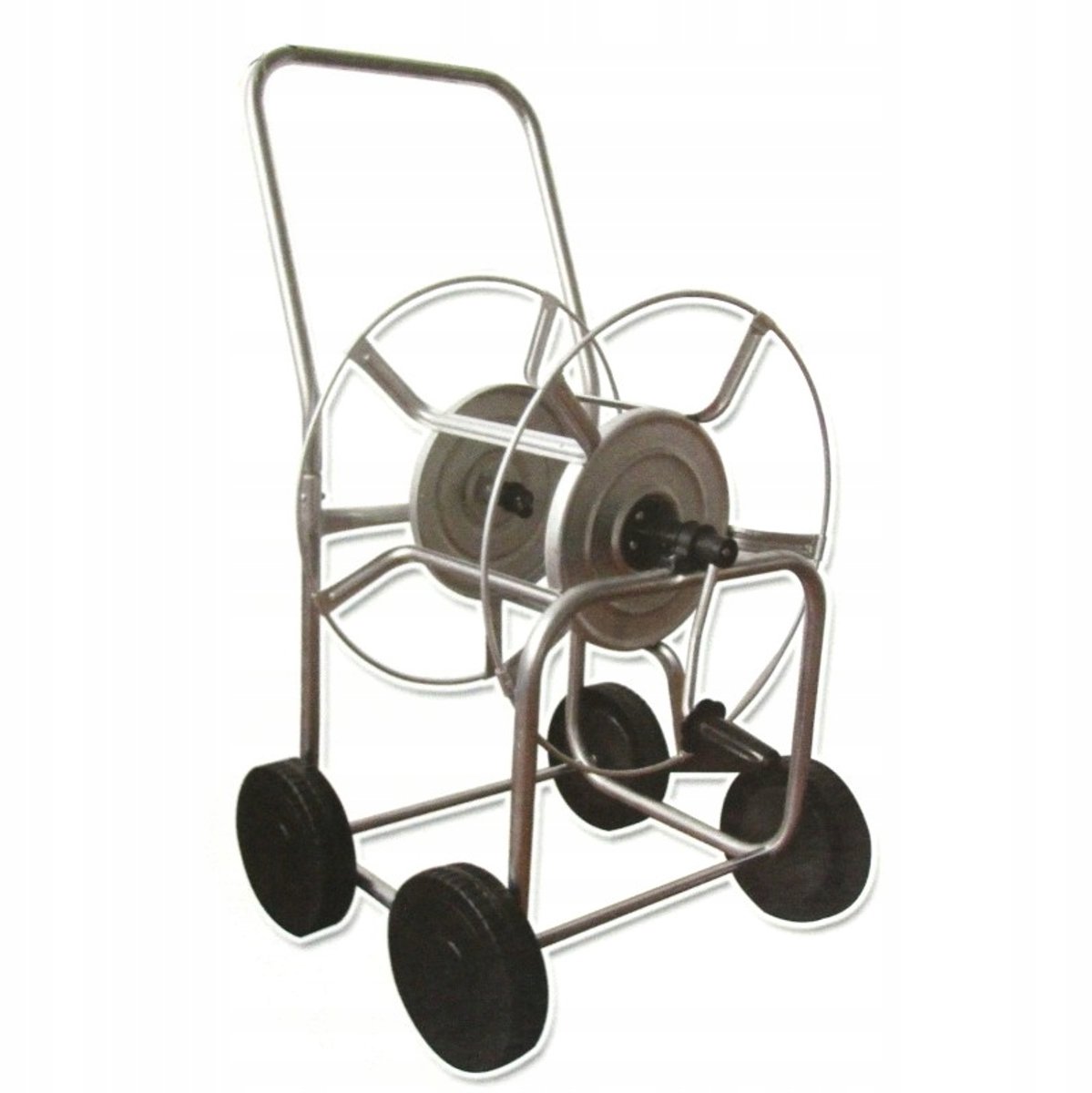 Metal Slangkar 120m 1/2' met 4 Wielen - Duurzaam en Praktisch