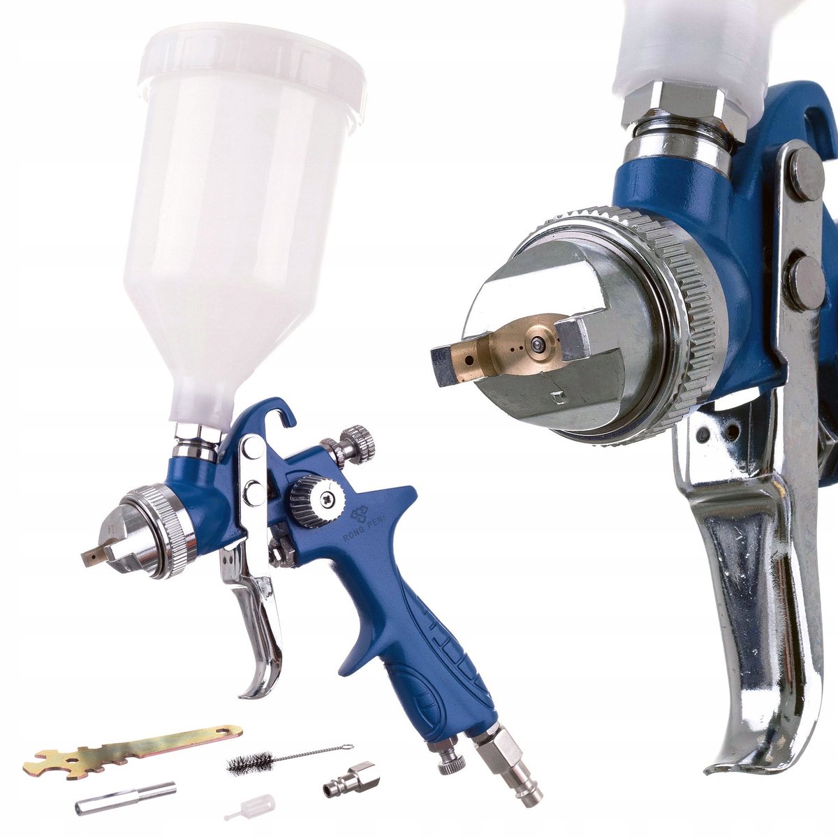 HVLP Spuitpistool 1.4mm met 600ml Tank voor Lakken