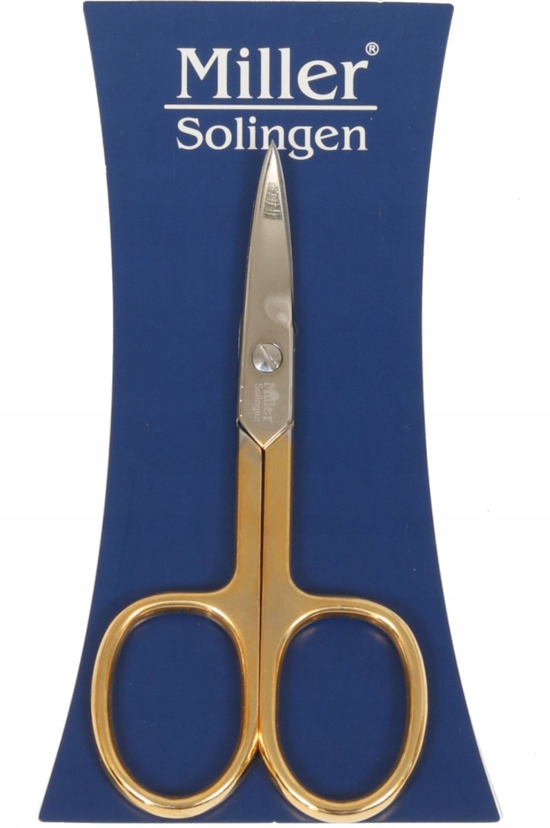 Solingen Miller Goudkleurige Nagelvijltjes - 9cm - RVS